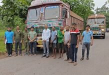एटापल्ली पोलिसांची अवैध गोवंश वाहतुकीविरोधात मोठी कारवाई