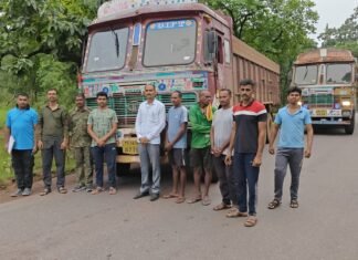 एटापल्ली पोलिसांची अवैध गोवंश वाहतुकीविरोधात मोठी कारवाई